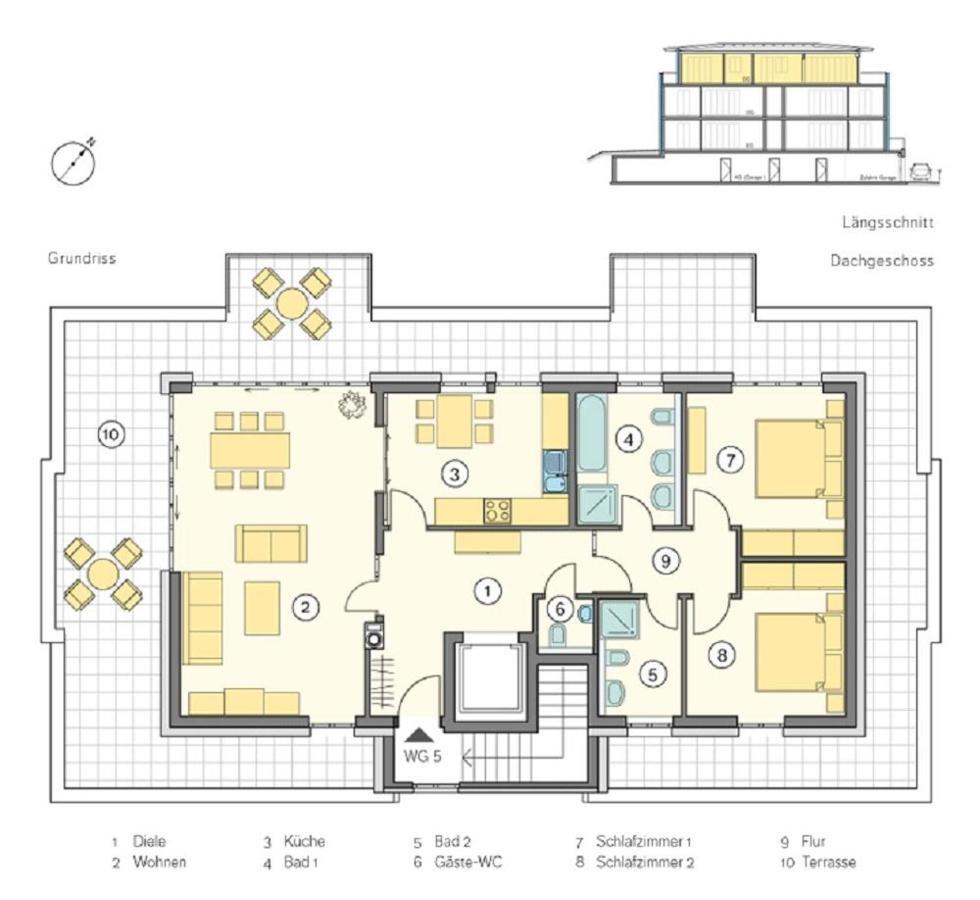 Villa Lindholm Wohnung 5 Penthouse Binz Exterior foto
